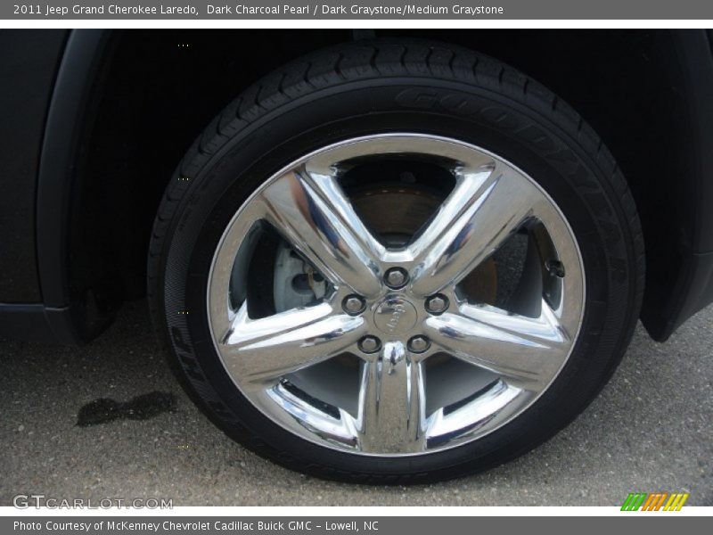 Dark Charcoal Pearl / Dark Graystone/Medium Graystone 2011 Jeep Grand Cherokee Laredo