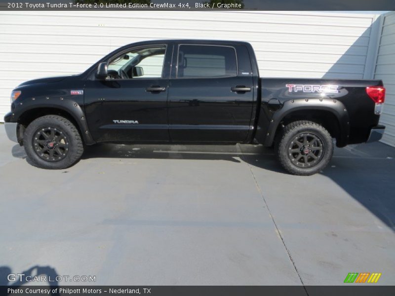 Black / Graphite 2012 Toyota Tundra T-Force 2.0 Limited Edition CrewMax 4x4