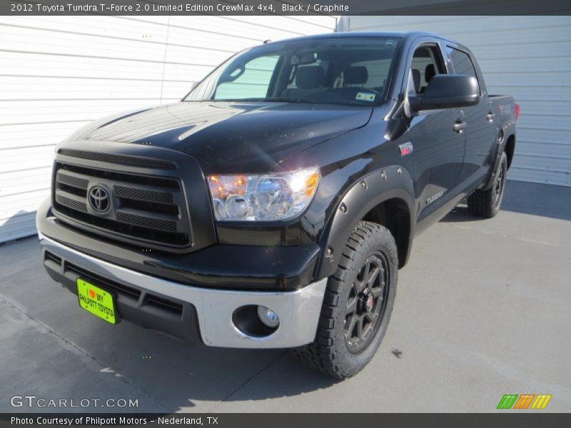 Black / Graphite 2012 Toyota Tundra T-Force 2.0 Limited Edition CrewMax 4x4