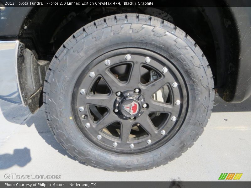 Black / Graphite 2012 Toyota Tundra T-Force 2.0 Limited Edition CrewMax 4x4