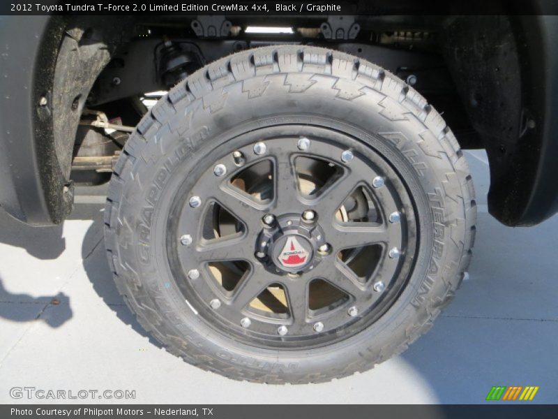 Black / Graphite 2012 Toyota Tundra T-Force 2.0 Limited Edition CrewMax 4x4