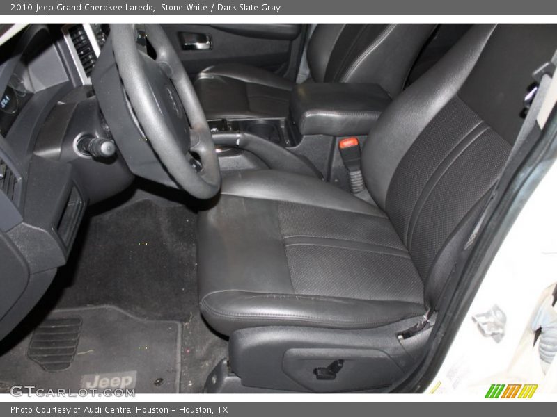 Stone White / Dark Slate Gray 2010 Jeep Grand Cherokee Laredo