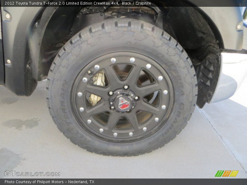 Black / Graphite 2012 Toyota Tundra T-Force 2.0 Limited Edition CrewMax 4x4