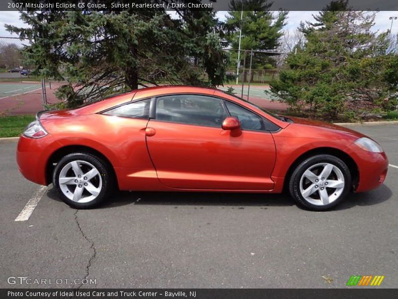 Sunset Pearlescent / Dark Charcoal 2007 Mitsubishi Eclipse GS Coupe