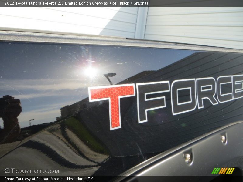 Black / Graphite 2012 Toyota Tundra T-Force 2.0 Limited Edition CrewMax 4x4