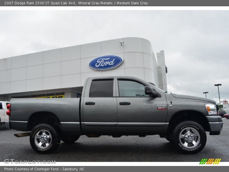 Mineral Gray Metallic / Medium Slate Gray 2007 Dodge Ram 2500 ST Quad Cab 4x4