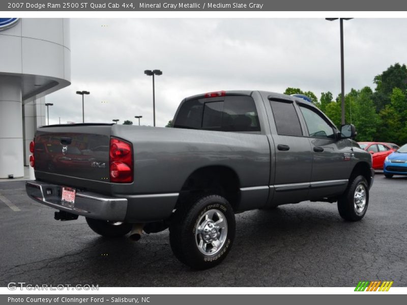 Mineral Gray Metallic / Medium Slate Gray 2007 Dodge Ram 2500 ST Quad Cab 4x4