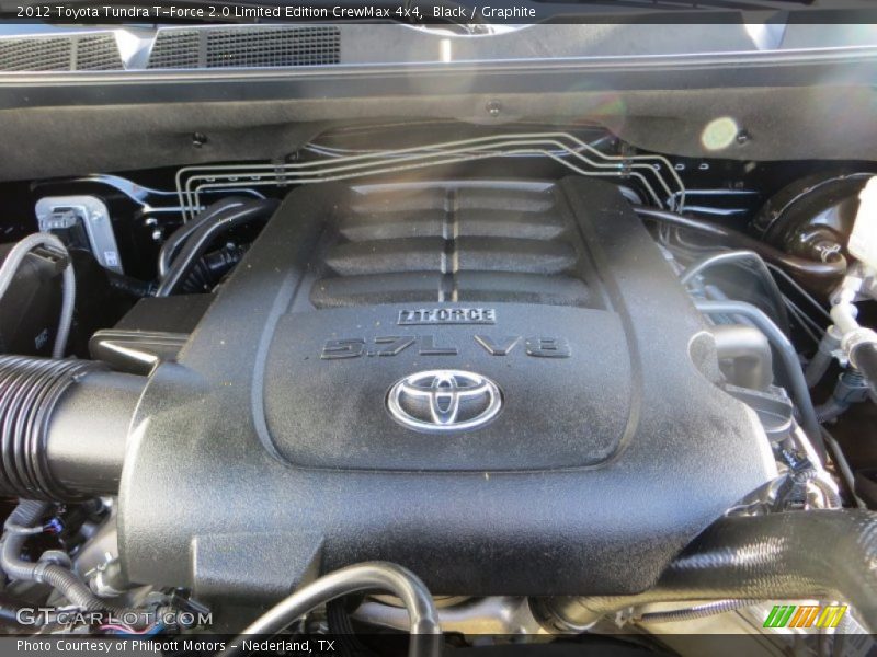 Black / Graphite 2012 Toyota Tundra T-Force 2.0 Limited Edition CrewMax 4x4
