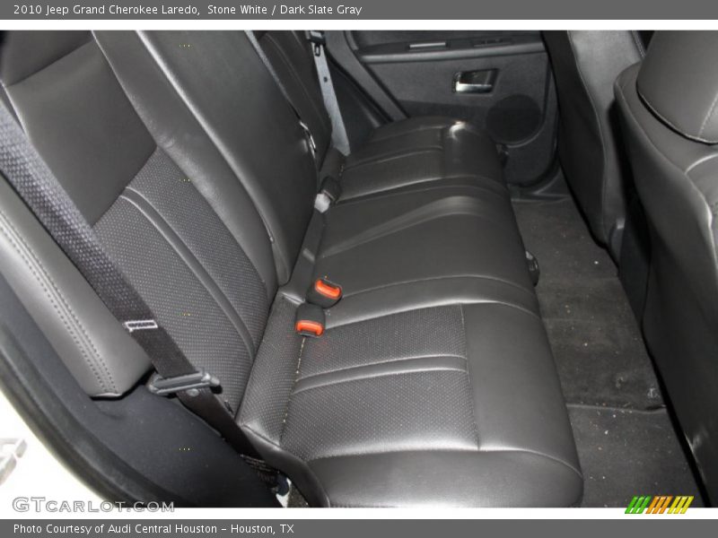 Stone White / Dark Slate Gray 2010 Jeep Grand Cherokee Laredo