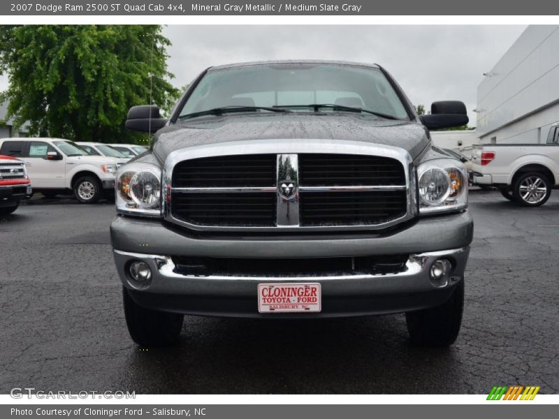 Mineral Gray Metallic / Medium Slate Gray 2007 Dodge Ram 2500 ST Quad Cab 4x4
