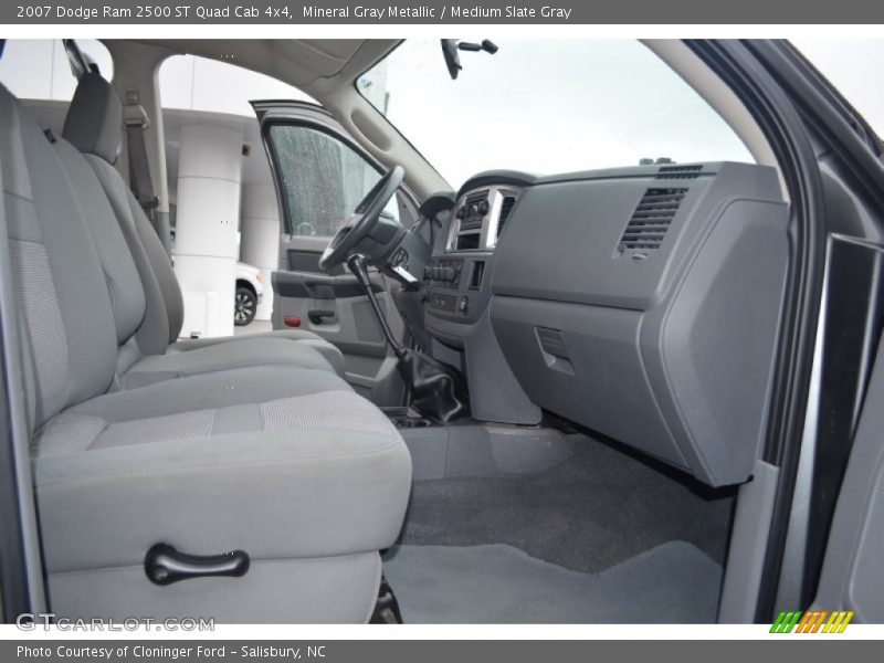 Mineral Gray Metallic / Medium Slate Gray 2007 Dodge Ram 2500 ST Quad Cab 4x4