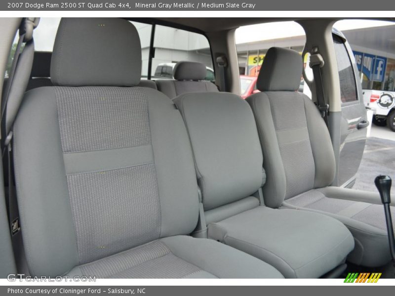 Mineral Gray Metallic / Medium Slate Gray 2007 Dodge Ram 2500 ST Quad Cab 4x4