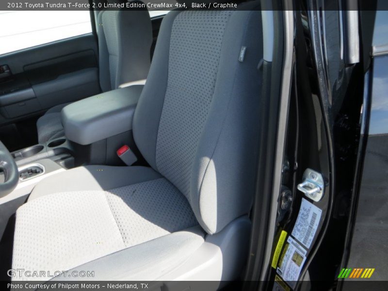 Black / Graphite 2012 Toyota Tundra T-Force 2.0 Limited Edition CrewMax 4x4