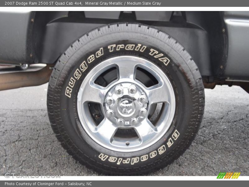Mineral Gray Metallic / Medium Slate Gray 2007 Dodge Ram 2500 ST Quad Cab 4x4