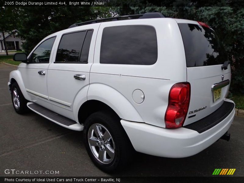 Bright White / Khaki 2005 Dodge Durango Limited 4x4