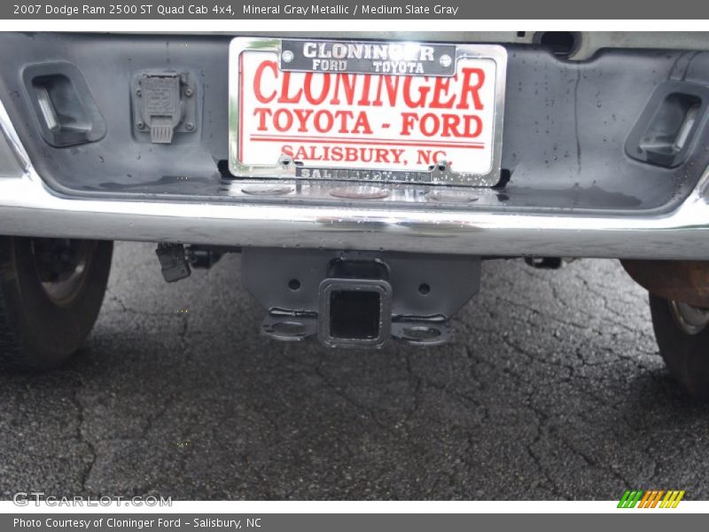 Mineral Gray Metallic / Medium Slate Gray 2007 Dodge Ram 2500 ST Quad Cab 4x4