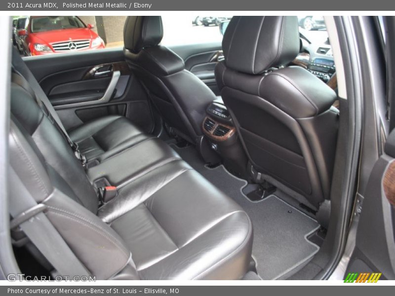 Polished Metal Metallic / Ebony 2011 Acura MDX