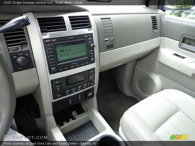 Bright White / Khaki 2005 Dodge Durango Limited 4x4