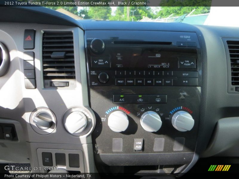 Black / Graphite 2012 Toyota Tundra T-Force 2.0 Limited Edition CrewMax 4x4