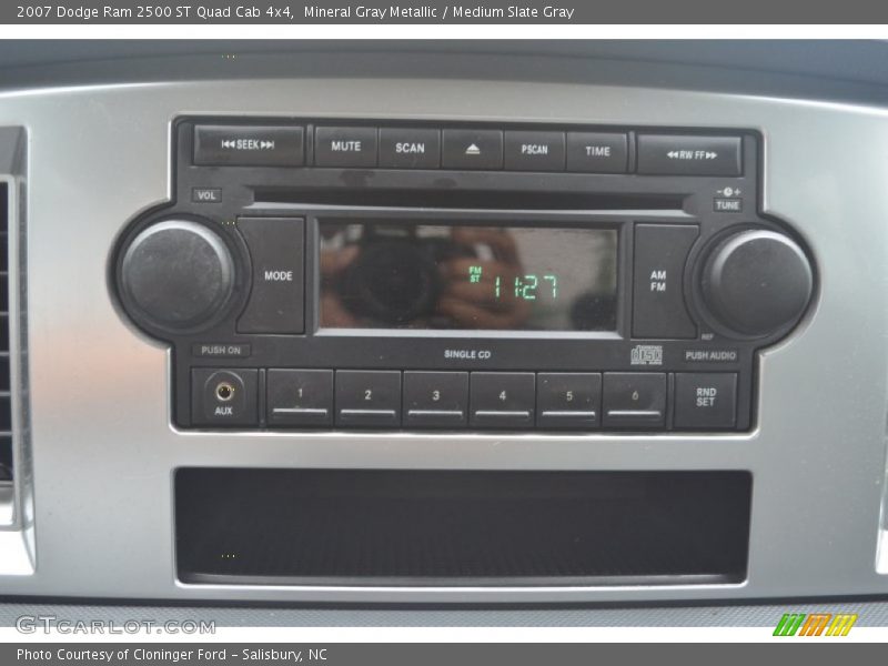 Mineral Gray Metallic / Medium Slate Gray 2007 Dodge Ram 2500 ST Quad Cab 4x4