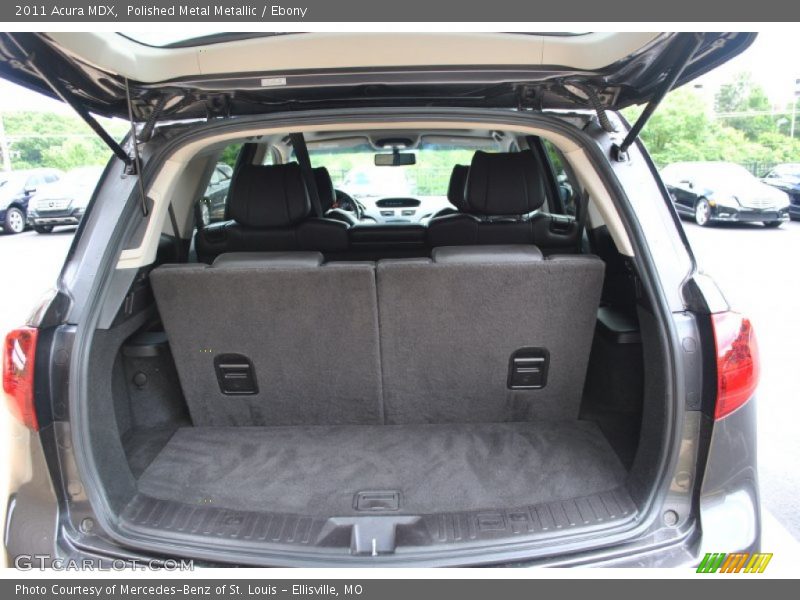 Polished Metal Metallic / Ebony 2011 Acura MDX