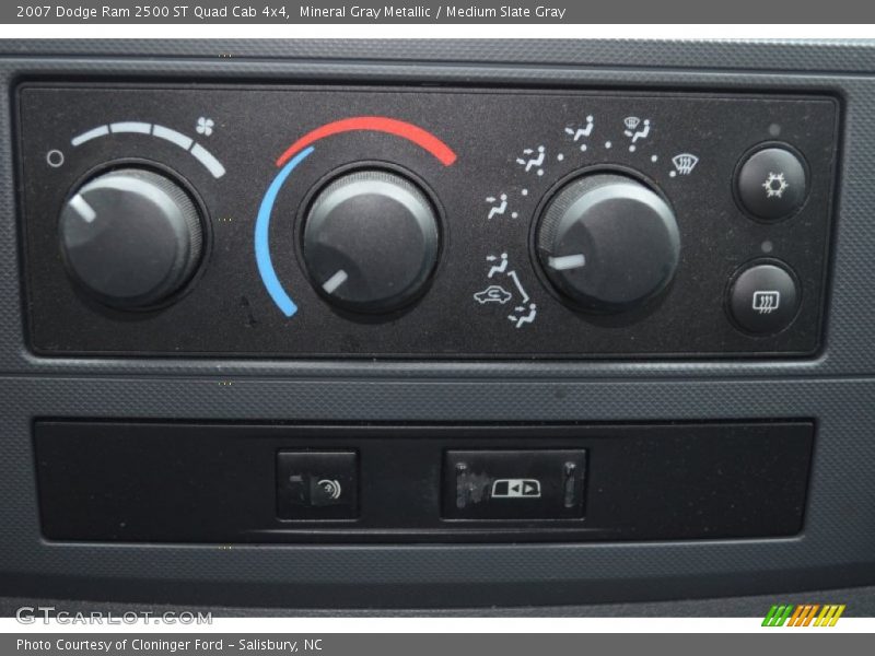 Mineral Gray Metallic / Medium Slate Gray 2007 Dodge Ram 2500 ST Quad Cab 4x4