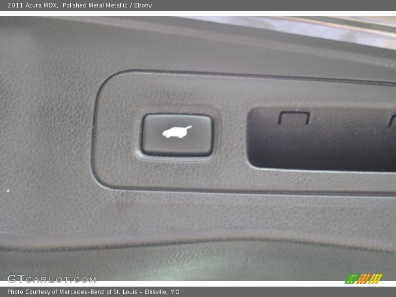 Polished Metal Metallic / Ebony 2011 Acura MDX