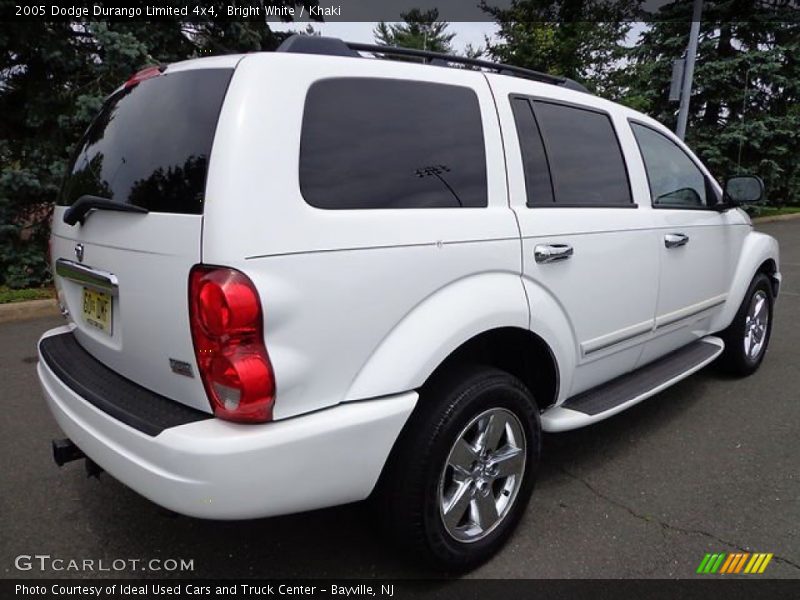 Bright White / Khaki 2005 Dodge Durango Limited 4x4
