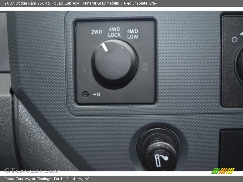 Mineral Gray Metallic / Medium Slate Gray 2007 Dodge Ram 2500 ST Quad Cab 4x4
