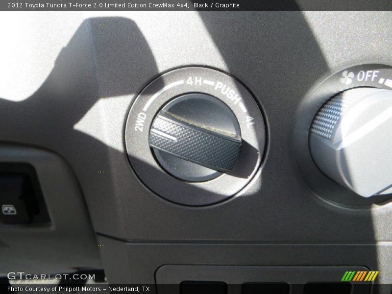 Black / Graphite 2012 Toyota Tundra T-Force 2.0 Limited Edition CrewMax 4x4