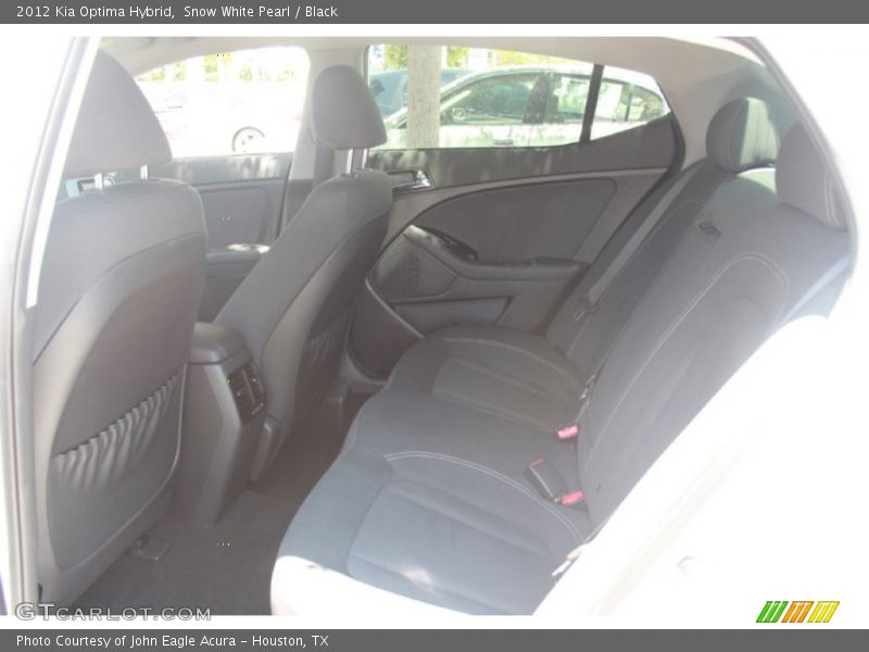 Snow White Pearl / Black 2012 Kia Optima Hybrid