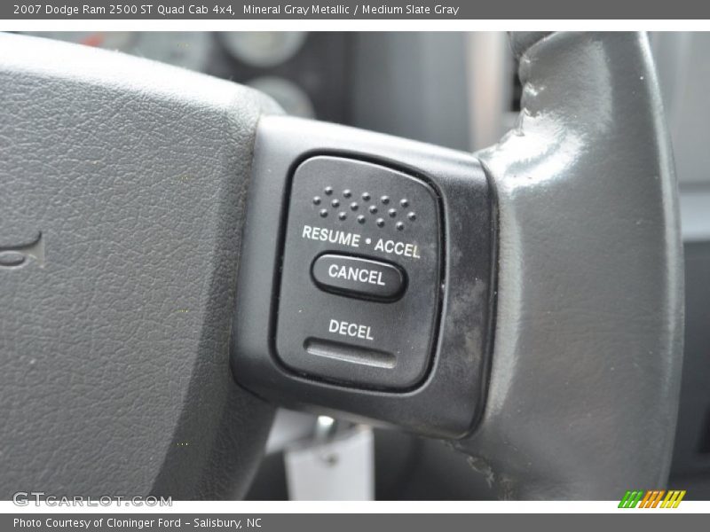 Mineral Gray Metallic / Medium Slate Gray 2007 Dodge Ram 2500 ST Quad Cab 4x4