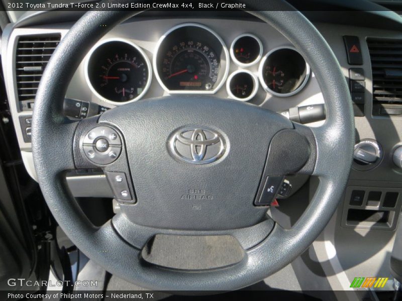 Black / Graphite 2012 Toyota Tundra T-Force 2.0 Limited Edition CrewMax 4x4