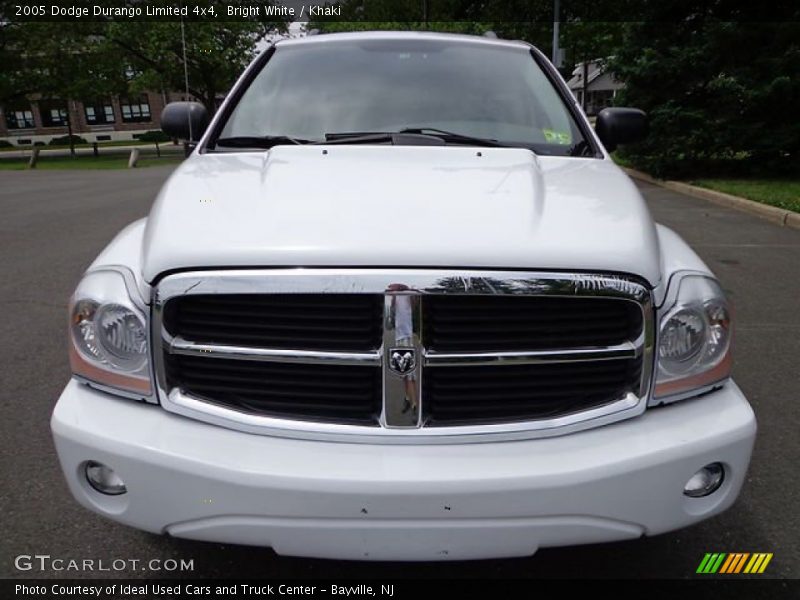 Bright White / Khaki 2005 Dodge Durango Limited 4x4