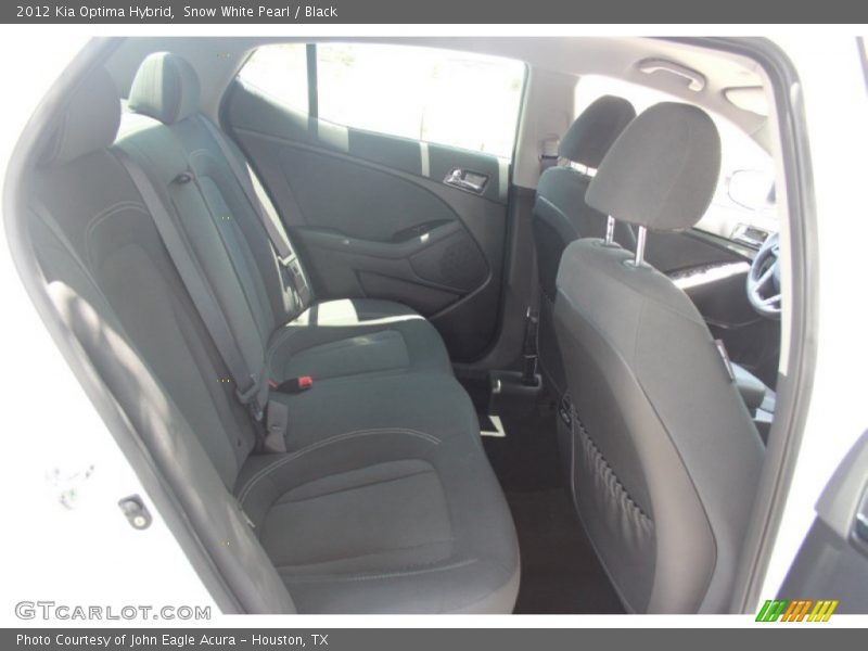 Snow White Pearl / Black 2012 Kia Optima Hybrid