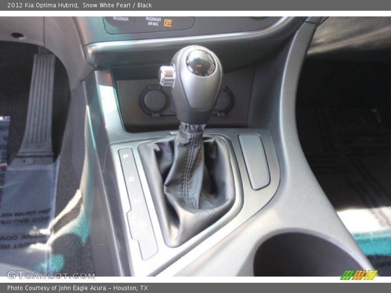 Snow White Pearl / Black 2012 Kia Optima Hybrid