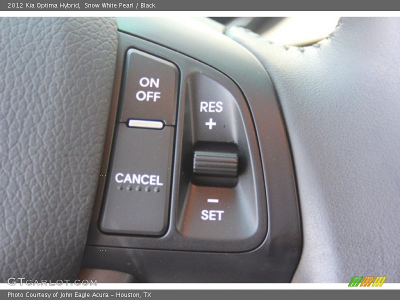 Snow White Pearl / Black 2012 Kia Optima Hybrid