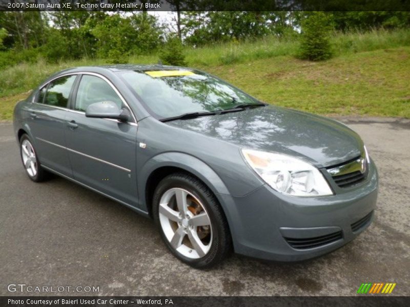 Techno Gray Metallic / Black 2007 Saturn Aura XE