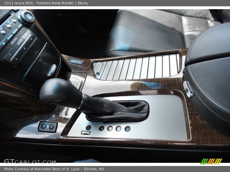 Polished Metal Metallic / Ebony 2011 Acura MDX