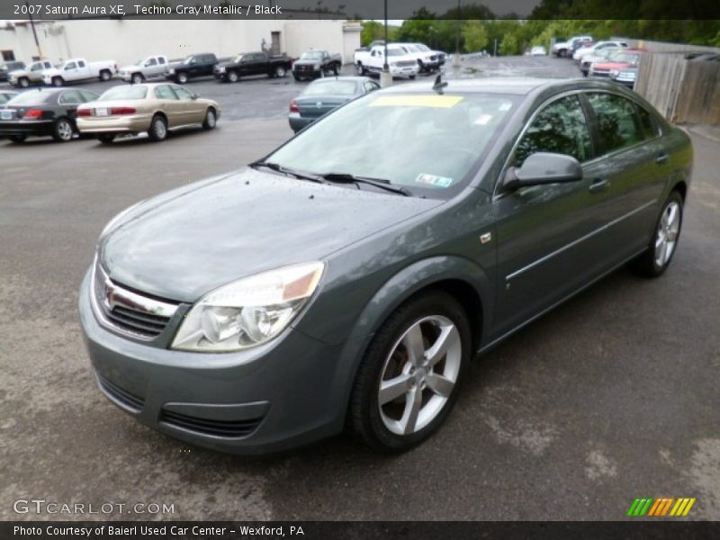 Techno Gray Metallic / Black 2007 Saturn Aura XE