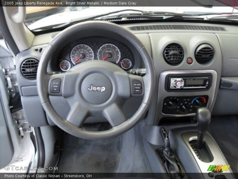 Bright Silver Metallic / Medium Slate Gray 2005 Jeep Liberty Renegade 4x4