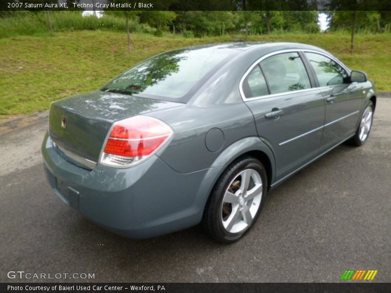 Techno Gray Metallic / Black 2007 Saturn Aura XE