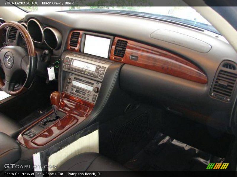 Black Onyx / Black 2004 Lexus SC 430