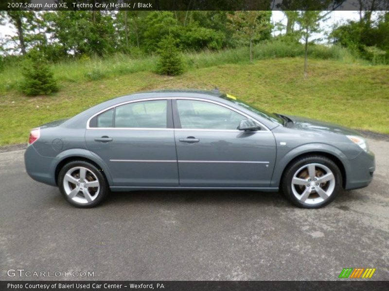 Techno Gray Metallic / Black 2007 Saturn Aura XE