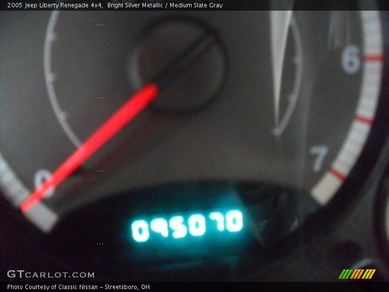 Bright Silver Metallic / Medium Slate Gray 2005 Jeep Liberty Renegade 4x4