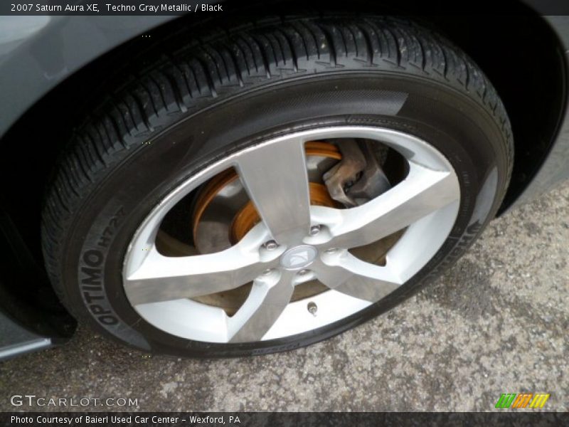 Techno Gray Metallic / Black 2007 Saturn Aura XE