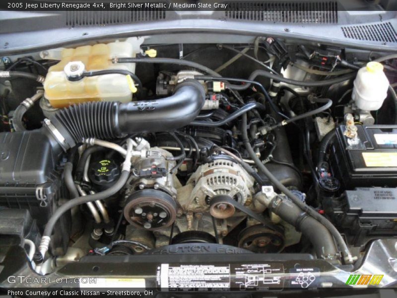 Bright Silver Metallic / Medium Slate Gray 2005 Jeep Liberty Renegade 4x4