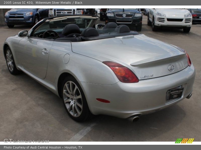 Millennium Silver Metallic / Black 2005 Lexus SC 430