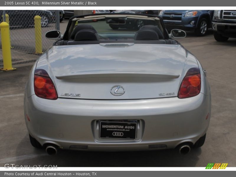 Millennium Silver Metallic / Black 2005 Lexus SC 430