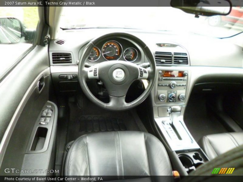 Techno Gray Metallic / Black 2007 Saturn Aura XE